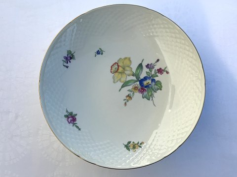 Bing & Grondahl
Sächsische Blume
Kuchenform zu Fuß
# 206
*250kr