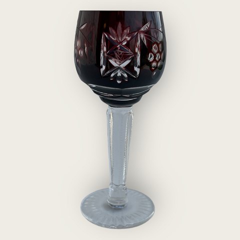 Böhmisches Kristallglas
Echter Kristall
Bordeauxfarben
Portweinglas
*100 DKK