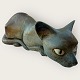 Large Lladro figurineLying cat*DKK 2300