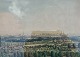 København set fra den øverste etage i Frederiksberg slot*1150kr