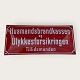 EmaljeskiltHusmandsbrandkassen*675kr