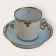 Royal CopenhagenDünne Tasse mit Golddekor#142/9094*DKK 600
